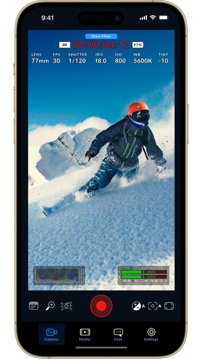 Blackmagic Camera App Now Supports Camera Control on iPhone 16
