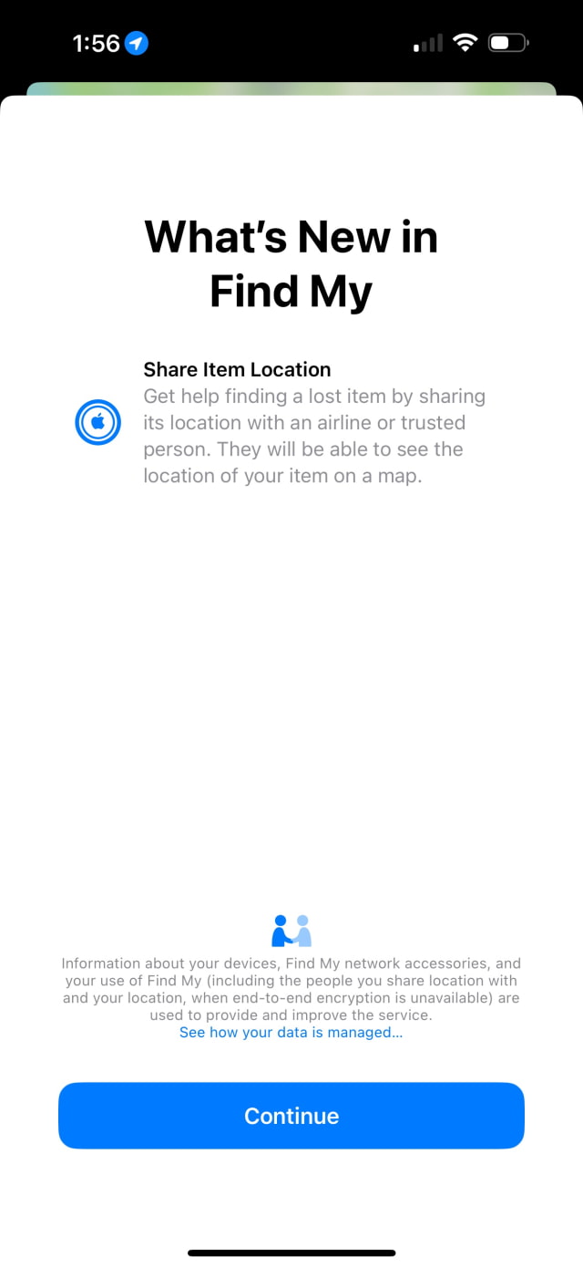 iOS 18.2 Beta 2 Introduces Ability to &#039;Share Item Location&#039; in Find My