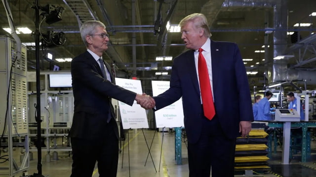 Tim Cook Congratulates President Trump on Election Victory