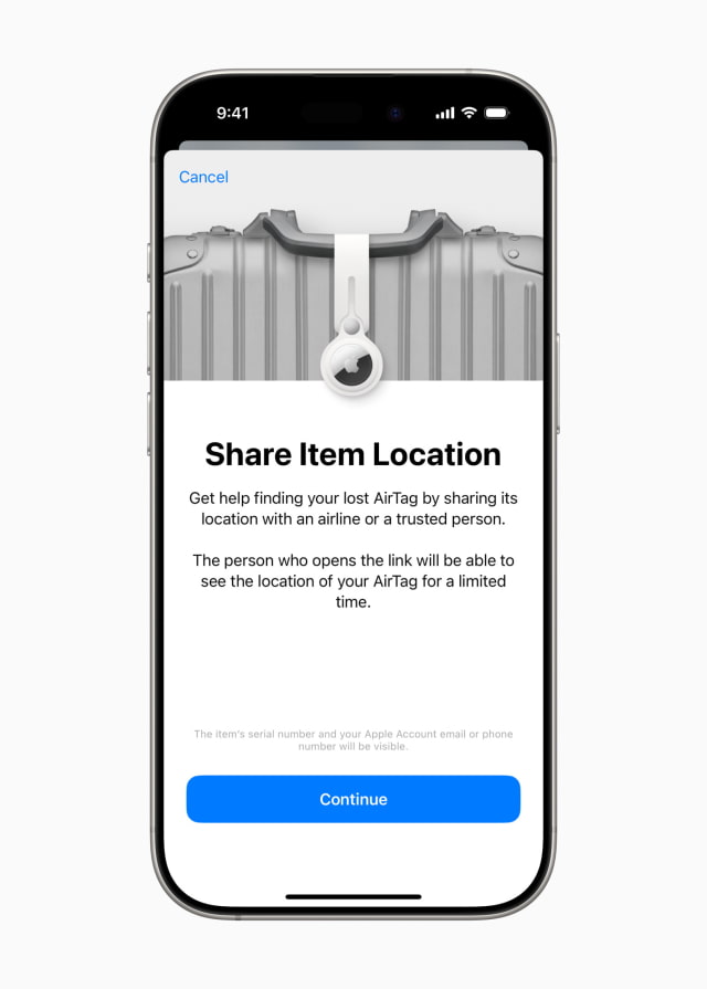 Apple Officially Announces New &#039;Share Item Location&#039; Feature Coming in iOS 18.2