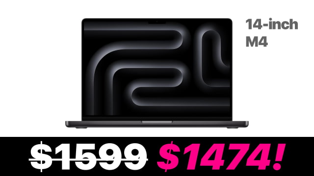 New 14-inch M4 MacBook Pro On Sale for $125 Off [Lowest Price Ever]