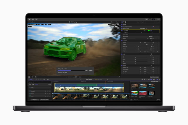 Apple Releases Final Cut Pro 11 With Magnetic Mask, Transcribe to Captions, Spatial Video Editing, More [Download]