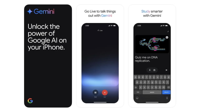 Google Releases Gemini AI App for iPhone