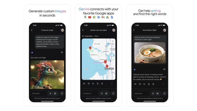 Google Releases Gemini AI App for iPhone