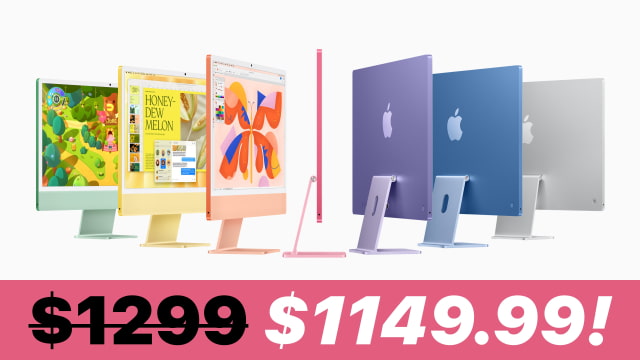 New 24-inch M4 iMac On Sale for $149 Off! [Lowest Price Ever]