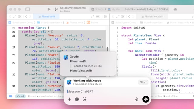 ChatGPT for Mac Now Works With Apps Like Xcode, Terminal, More [Video]