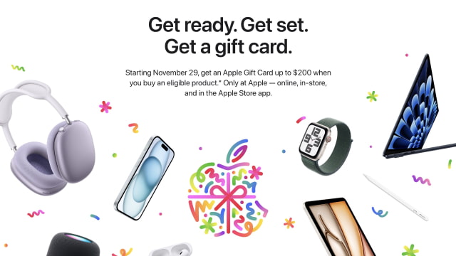 Apple Announces 2024 Black Friday and Cyber Monday Shopping Event