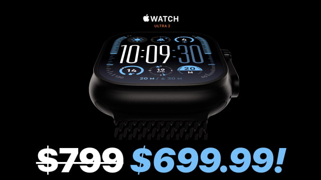 New Black Titanium Apple Watch Ultra 2 On Sale for $99 Off [Lowest Price Ever]