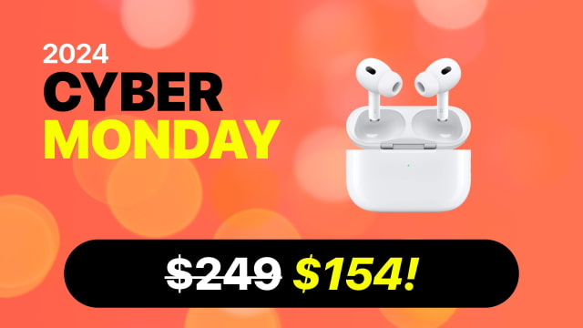 AirPods Pro 2 With USB-C On Sale for Just $154! [Cyber Monday 2024]