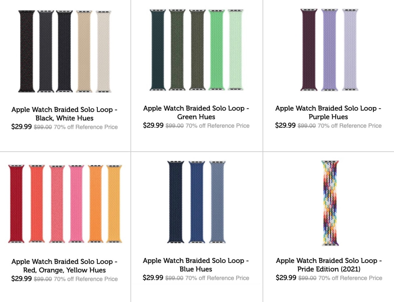 Massive Apple Watch Solo Loop Band Sale: 70% Off!