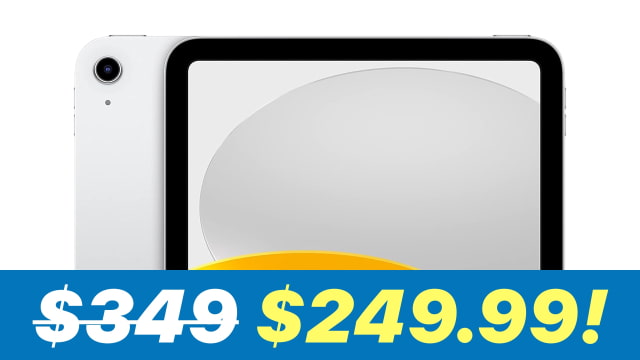 Apple iPad 10 Back On Sale for Just $249.99! [Lowest Price Ever]