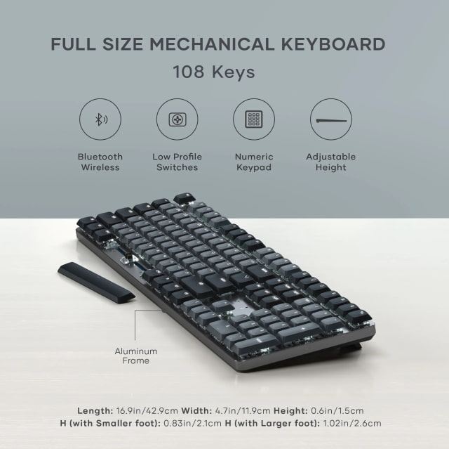 Satechi Launches New SM3 Slim Mechanical Backlit Bluetooth Keyboard [CES 2025]