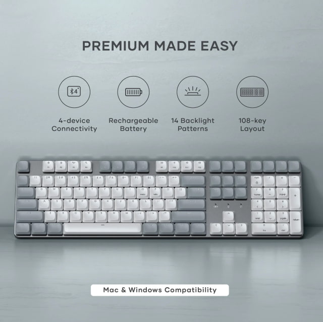 Satechi Launches New SM3 Slim Mechanical Backlit Bluetooth Keyboard [CES 2025]