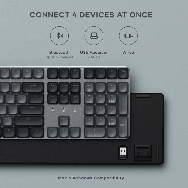 Satechi Launches New SM3 Slim Mechanical Backlit Bluetooth Keyboard [CES 2025]