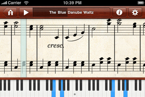 Etude Sheet Music App Now Supports iPad