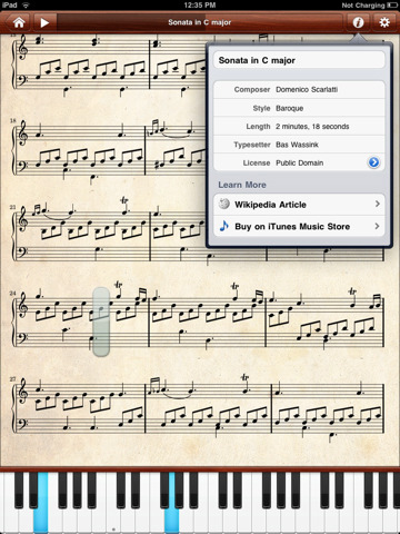 Etude Sheet Music App Now Supports iPad