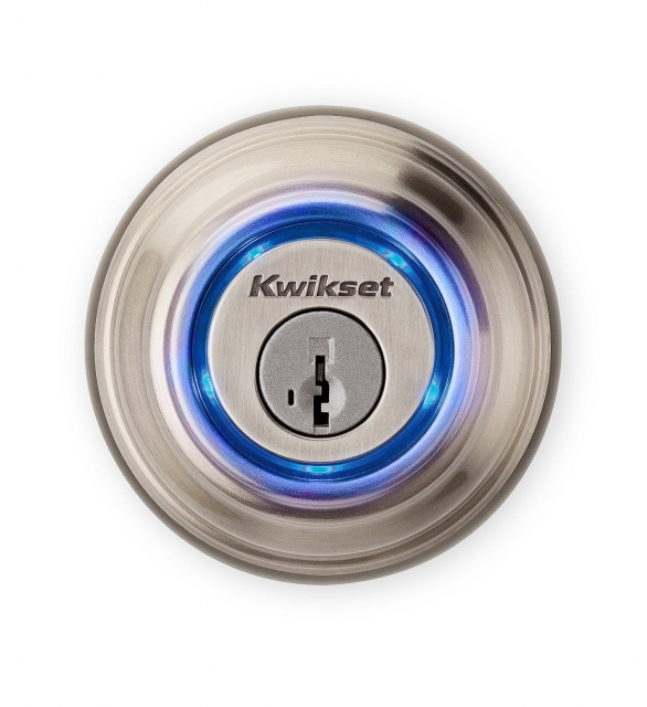 Kwikset Kevo Touch-to-Open Bluetooth Smart Lock - 2nd Generation (Satin Nickel)