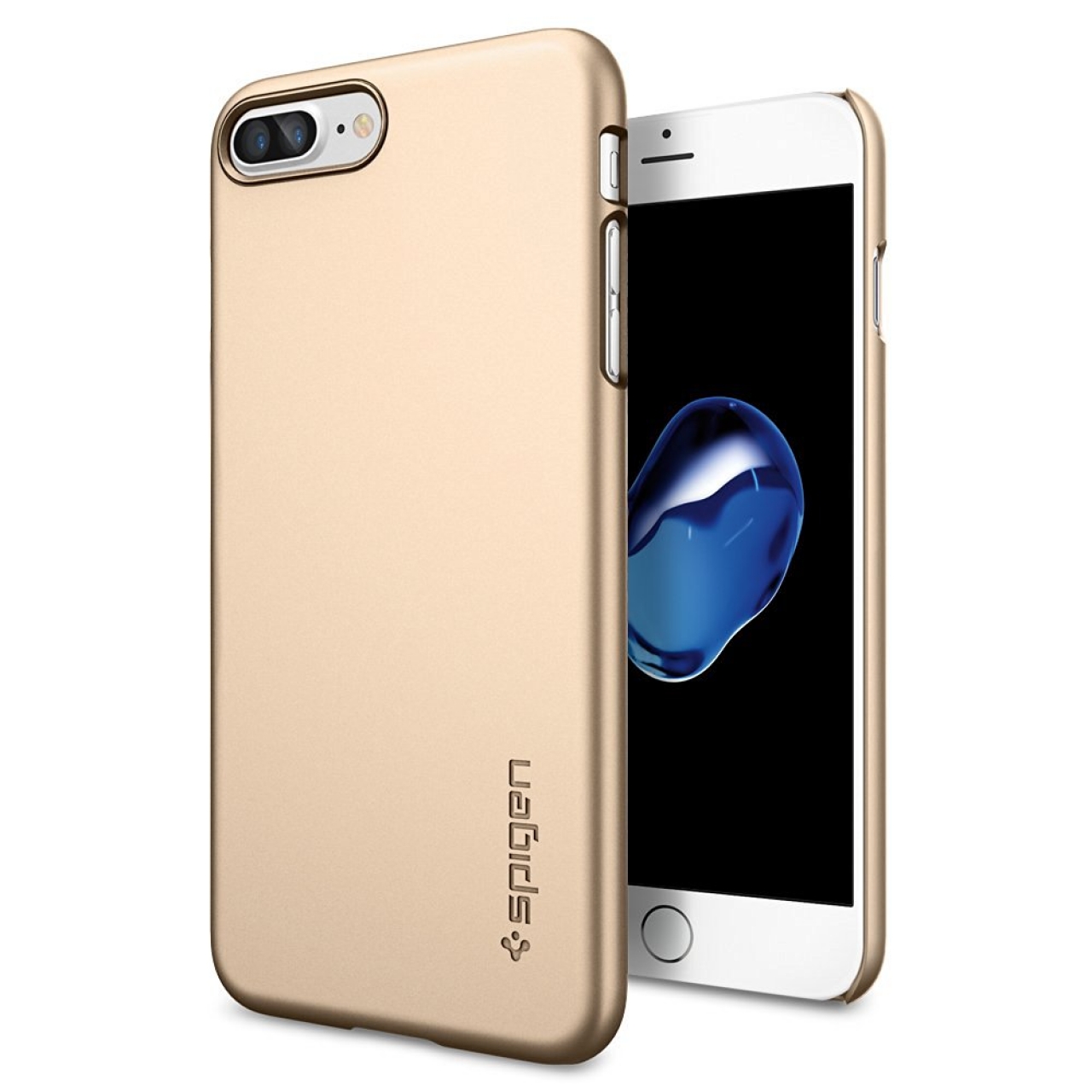 Spigen Thin Fit Case iPhone 7 (Champagne Gold) - iClarified