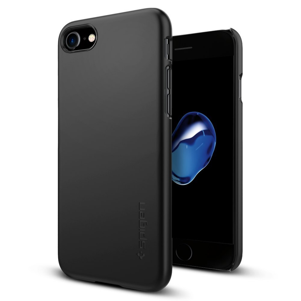 Spigen Thin Fit Case - iPhone 7 (Black) iClarified