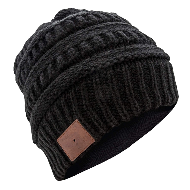 SoundBot SB210 Bluetooth Beanie (Cable/Black)