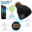 SoundBot SB210 Bluetooth Beanie (POM/Black)