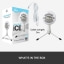 Blue Snowball iCE Condenser Microphone (White)