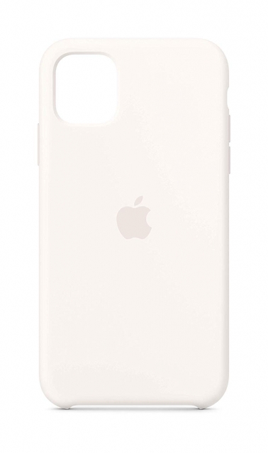 Apple Silicone Case for iPhone 11 (White)