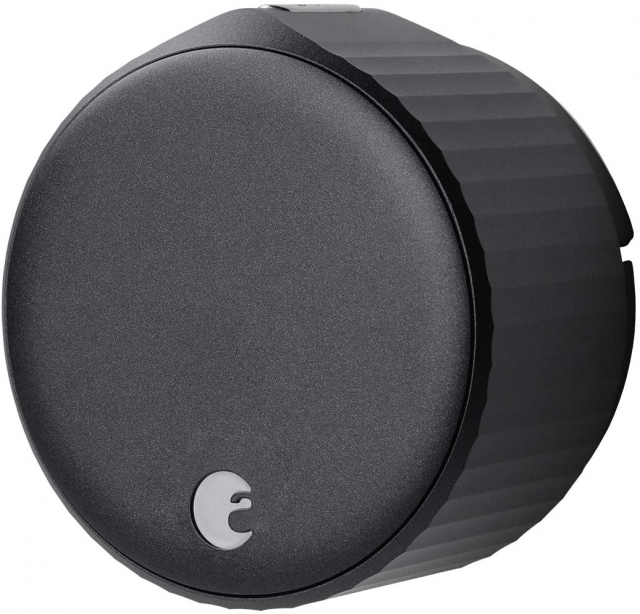 August Wi-Fi Smart Lock (4th Generation) (Matte Black)