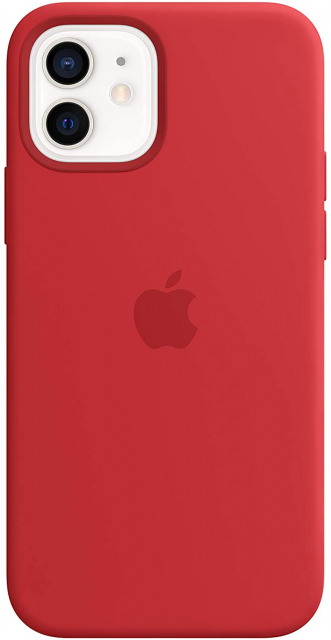 Apple Silicone Case with MagSafe for iPhone 12 / iPhone 12 Pro (Product RED)