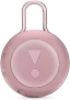 JBL Clip 3 Waterproof Bluetooth Speaker (Pink)