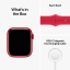 Apple Watch Series 8 (Cellular, 41mm, Product RED Aluminum Case, Product RED Sport Band M/L)