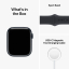 Apple Watch Series 8 (Cellular, 45mm, Midnight Aluminum Case, Midnight Sport Band M/L)