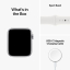 Apple Watch SE 2 (GPS, 44mm, Silver Aluminum Case, White Sport Band M/L)