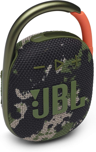 JBL Clip 4 Waterproof Bluetooth Speaker (Squad)