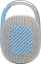 JBL Clip 4 Waterproof Bluetooth Speaker (White/Blue)