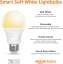 Amazon Basics Smart A19 LED Light Bulb (Soft White)