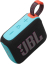 JBL Go 4 Waterproof Bluetooth Speaker (Black & Orange)