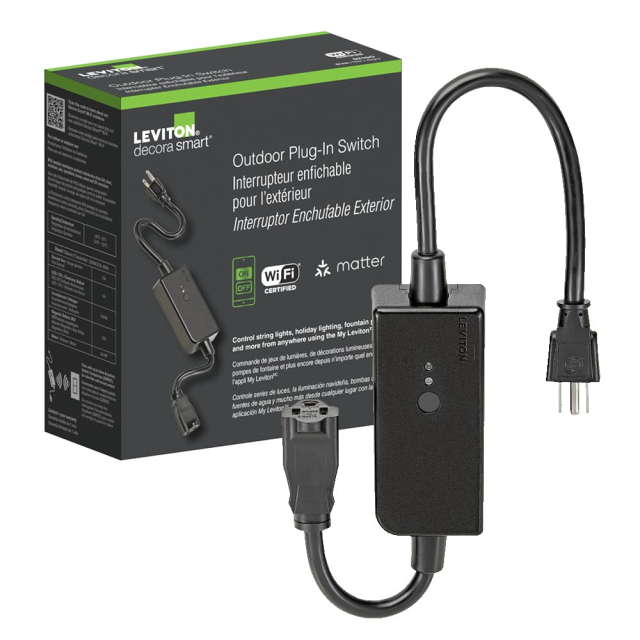 Leviton Decora Smart Wi-Fi Outdoor Plug (Wi-Fi 2nd Gen)