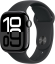 Apple Watch Series 10 (GPS, 42mm, Jet Black Aluminium Case, Black Sport Band M/L) - $349.00