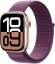 Apple Watch Series 10 (GPS, 42mm, Rose Gold Aluminium Case, Plum Sport Loop) - $349.00