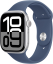  Apple Watch Series 10 (GPS, 46mm, Silver Aluminium Case, Denim Sport Band S/M) - $469.95