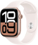 Apple Watch Series 10 (GPS, 46mm, Rose Gold Aluminium Case, Light Blush Sport Band S/M) - $379.00