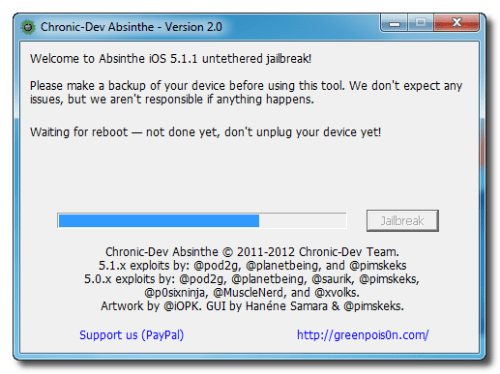 Comment Jailbreaker votre iPhone en utilisant Absinthe 2.0 (Windows) [5.1.1]