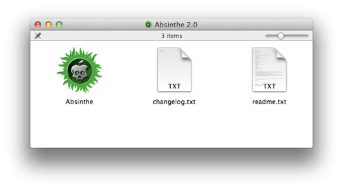 كيفية تشغيل Absinthe 2.0 على نظام الماك OS X Mountain Lion