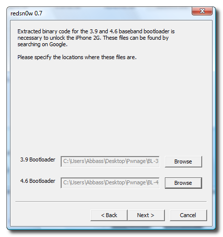 Comment désimlocker/Jailbreaker votre iPhone 2G OS 3.0 avec RedSn0w (Windows)