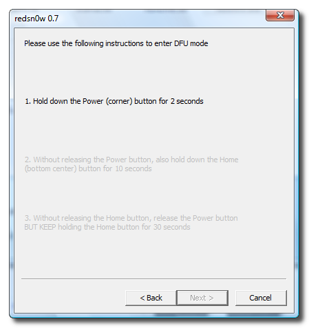 Hvordan låse opp/Jailbrake iPhone 2G m/OS 3.0 vha. RedSn0w for Windows.