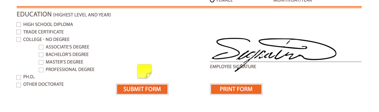 pdf signature not working