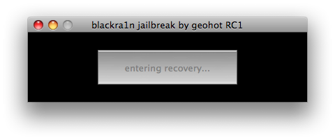 Como &quot;Jailbreak&quot; tu iPhone, iPod con BlackRa1n [Mac]