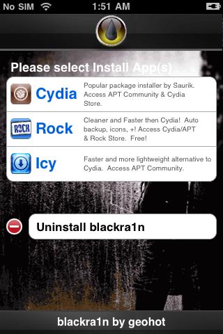 Comment jailbreaker votre iPhone, iPod avec BlackRa1n [Mac]