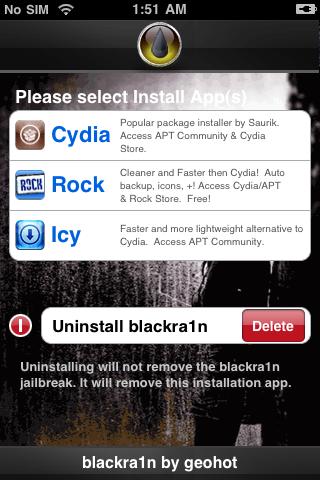 Jailbreka din iPhone eller iPod med BlackRa1n [Mac]